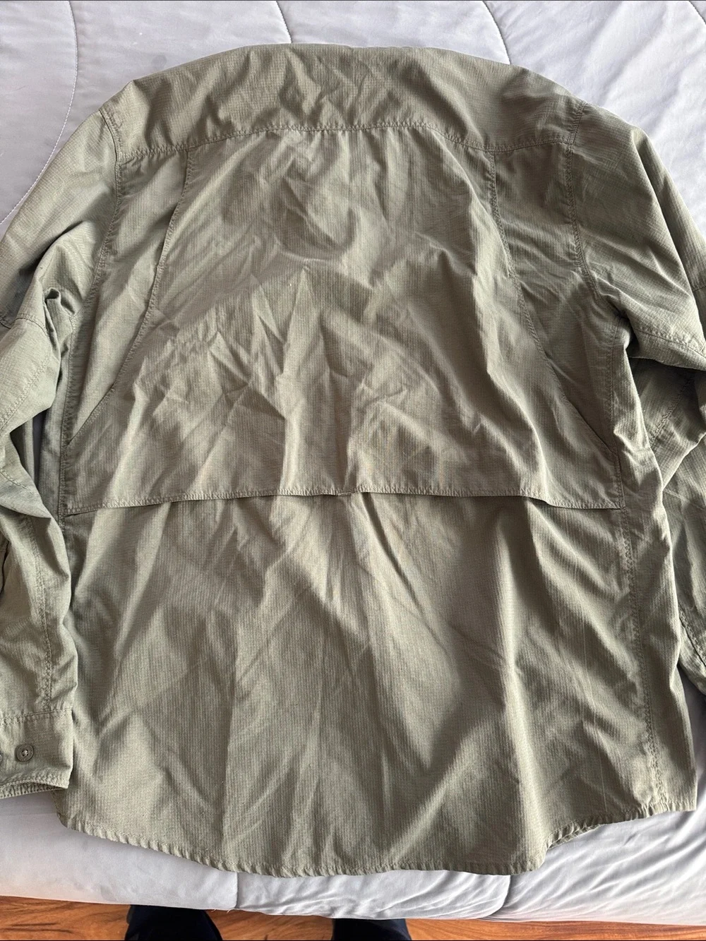 The North Face Olive Green Military-Style Shirt Jacket